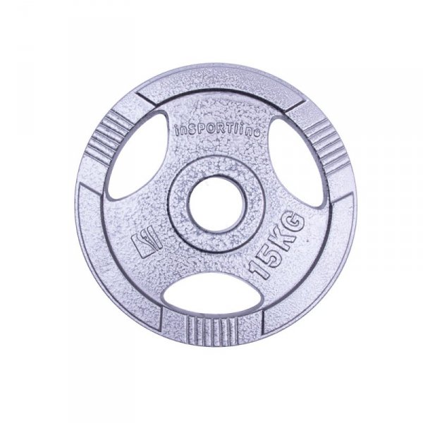 Obciążenie olimpijskie żeliwne inSPORTline Hamerton 15 kg 50 mm