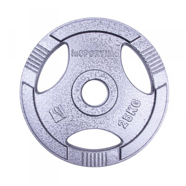 Obciążenie olimpijskie żeliwne inSPORTline Hamerton 25 kg 50 mm
