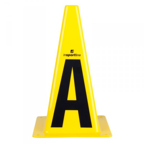 Pachołki treningowe ZESTAW inSPORTline Alfabet 23 cm