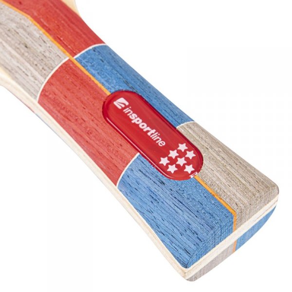 Rakietka do tenisa stołowego inSPORTline Shootfair S7 ∙ ofensywna ∙ 178 g ∙ prędkość 98 ∙ rotacja 97 ∙ 5-warstwowe drewno