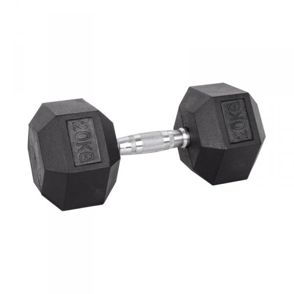 Hantel sześciokątny inSPORTline Hexsteel 20 kg