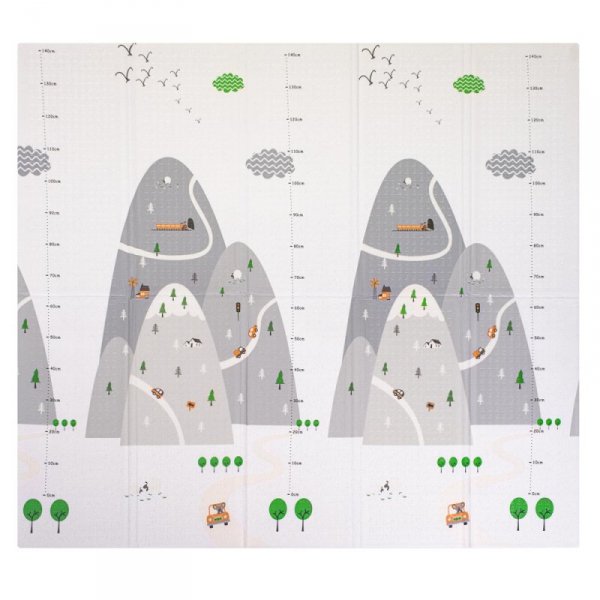 Składana mata materac podkładka dla dziecka inSPORTline Michlino 180x200x1,2 cm