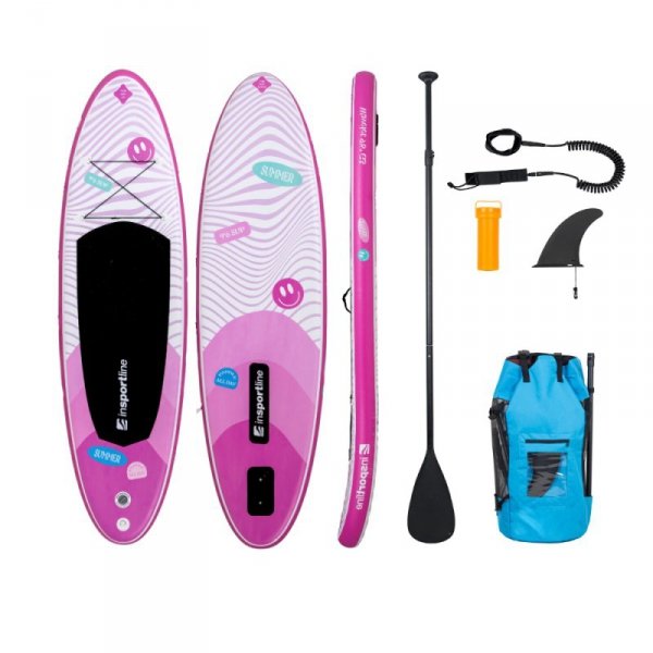 Paddleboard z akcesoriami deska SUP inSPORTline Wavelet 9'6"