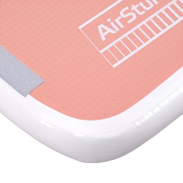 Ścieżka akrobatyczna do ćwiczeń Airtrack inSPORTline Airstunt 400x100x10 cm pink