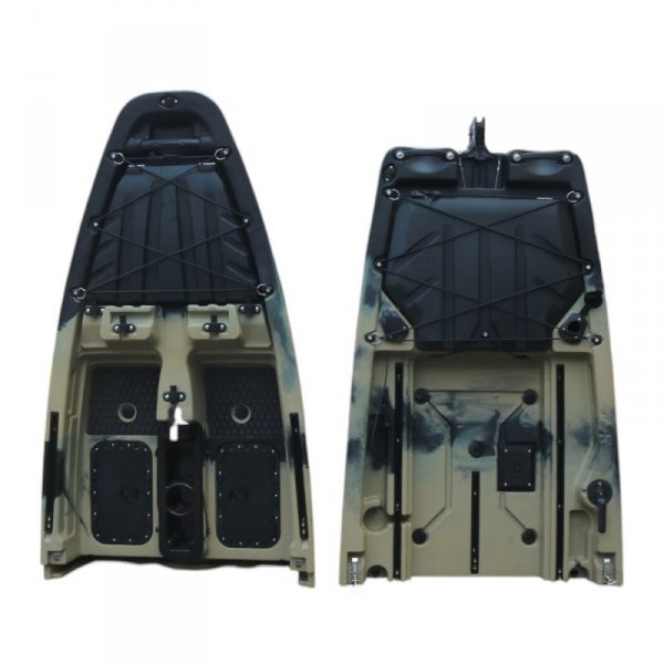 Składana łódka rower wodny wędkarski na pedały inSPORTline Rhoner Desert Camo