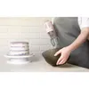 Patera obrotowa + 3 szpatułki do dekoracji ciast