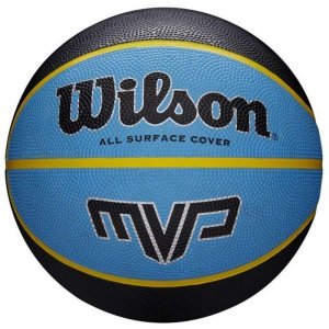 PIŁKA DO KOSZYKÓWKI WILSON MVP R.7 CZARNO-NIEBIESKI