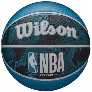 PIŁKA DO KOSZYKÓWKI WILSON NBA DRV PLUS VIBE WZ3012602XB5 R.5 czarno niebieska