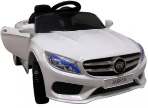 Cabrio M4 biały autko na akumulator, 