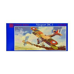 Model plastikowy - Samolot Nieuport 28C.I - Glencoe Models