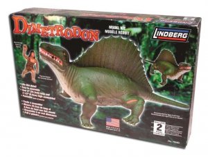 Model Plastikowy Do Sklejania Lindberg (USA) Dinozaur Dimetrodon