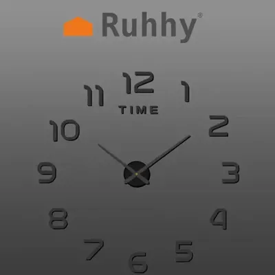 Zegar ścienny DIY Ruhhy 19928