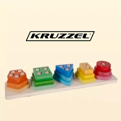 Sorter- układanka drewniana Kruzzel 22492