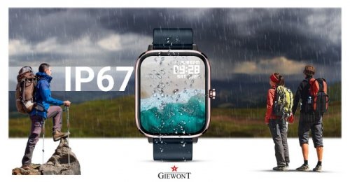 Smartwatch Giewont Dynamic SmartCall GW230-5 - RoseGold/Deep Ocean