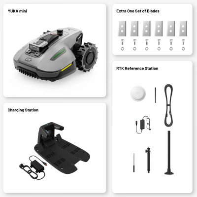 Mammotion Yuka Mini 800 Robot koszący GPS RTK bez kabla