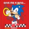 T-shirt Sonic czerwony
