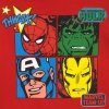 Piżama Avengers czerwono-granatowa