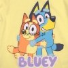 Bluzka Bluey żółta dla dziewczynki