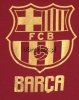 Bluzka Fc Barcelona złote logo 