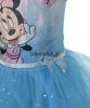 Sukienka Myszka Minnie tiul laser niebieska