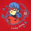 Piżama Miraculum Lucky czerwona