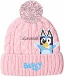 Czapka Bluey zimowa różowa