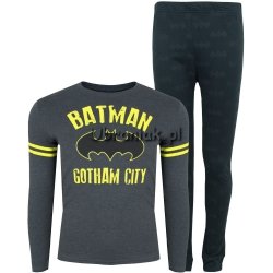 Piżama Batman Gotham szara