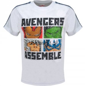 T-shirt Avengers  biały