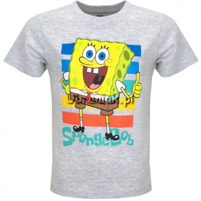 Koszulka SpongeBob szara 