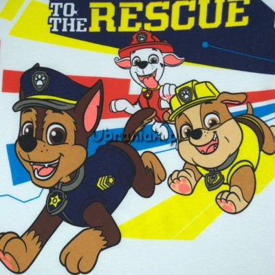 Piżama Psi Patrol Pups Rescue biała