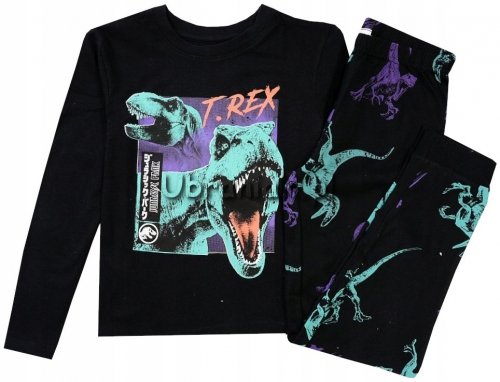 Piżama chłopięca JURASSIC WORLD T-REX dinozaury bawełna