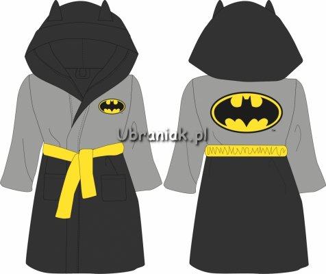 Szlafrok Batman dla chłopca