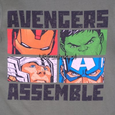 T-shirt Avengers  zielony