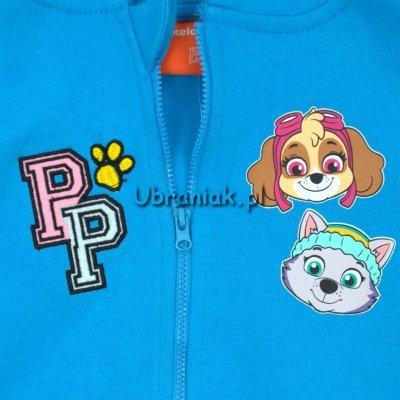 Bluza Psi Patrol z kapturem niebieska