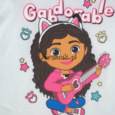 T-shirt Koci Domek Gabi biały