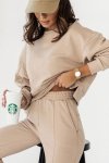 Bluza Damska Basic - Beżowa