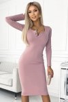Sukienka Basic Dirty Pink 
