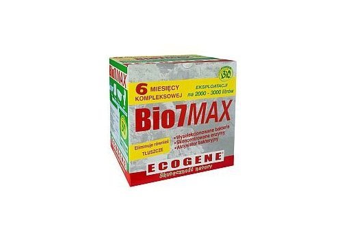 Bio7 MAX 1kg - Bakterie do oczyszczalni na pół roku