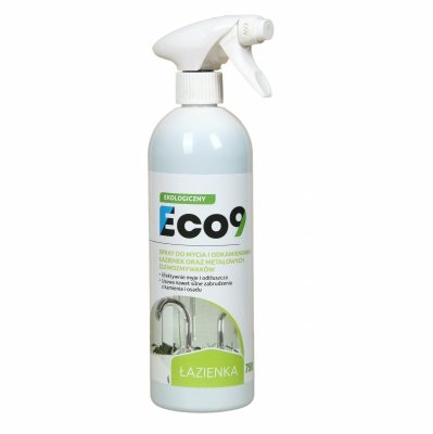 ECO9 ŁAZIENKA - Ekologiczny płyn do mycia i odkamieniania wszystkich powierzchni