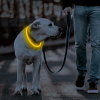 B18_tds0518_Obroża LED YELLOW 70CM