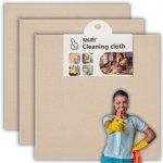 MAGICZNE ŚCIERECZKI SZMATKI DO MYCIA SZYB OKIEN BEZ SMUG DUŻE FILCOWE - 3x (tds0835)