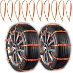 OPASKI ANTYPOŚLIZGOWE ŚNIEGOWE NA KOŁA OD 165 DO 285 MM WYTRZYMAŁE - 10x ( tds0775)