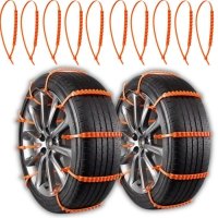 OPASKI ANTYPOŚLIZGOWE ŚNIEGOWE NA KOŁA OD 165 DO 285 MM WYTRZYMAŁE - 10x ( tds0775) 