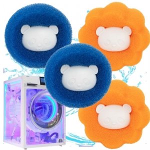 Bx6_tds0416_Kule do prania gąbki BLUE&ORANGE 4x