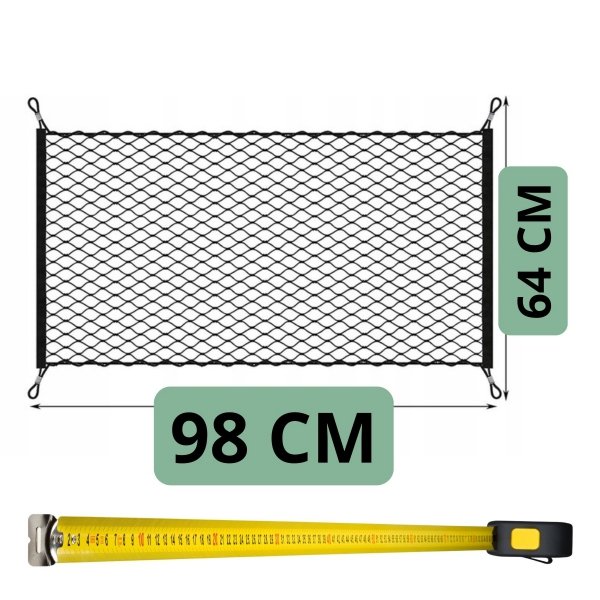 SIATKA DO BAGAŻNIKA SIATKA DO SAMOCHODU BAGAŻNIK BAGAŻNIKOWA MOCNA BIG XXL (tds0786)