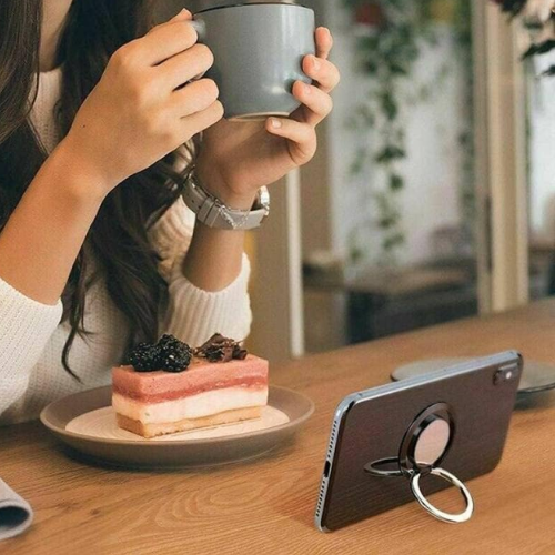 ETUI DO IPHONE 17 PRO CASE + SZKŁO 9H WZMACNIANE 360°CLEAR + UCHWYT RING (tds0742)