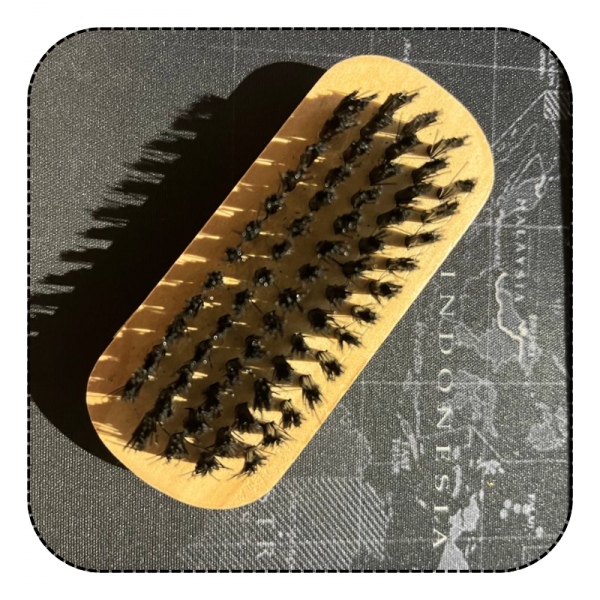 SZCZOTKA DO POLEROWANIA CZYSZCZENIA OBUWIA DO BUTÓW DREWNIANA  (tds0372)