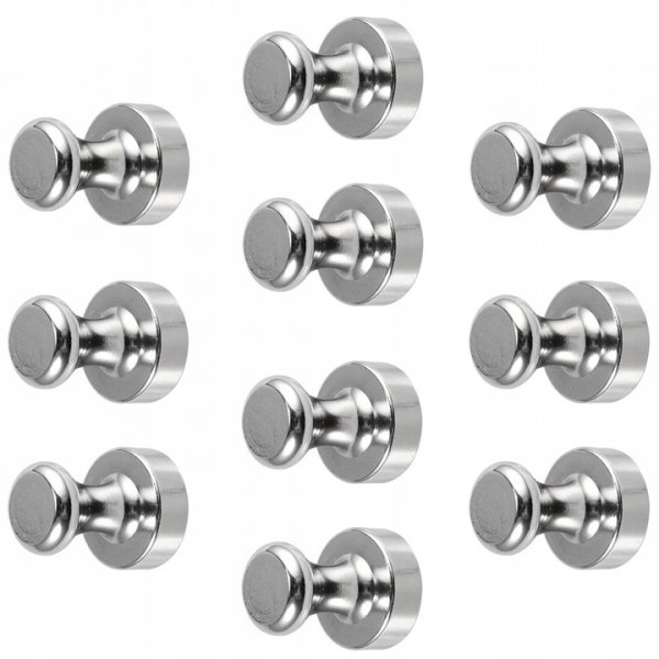 MAGNESY NA LODÓWKĘ DO TABLICY MAGNES PINEZKA MAGNESY NEODYMOWE MOCNE - 16x ( tds0780)