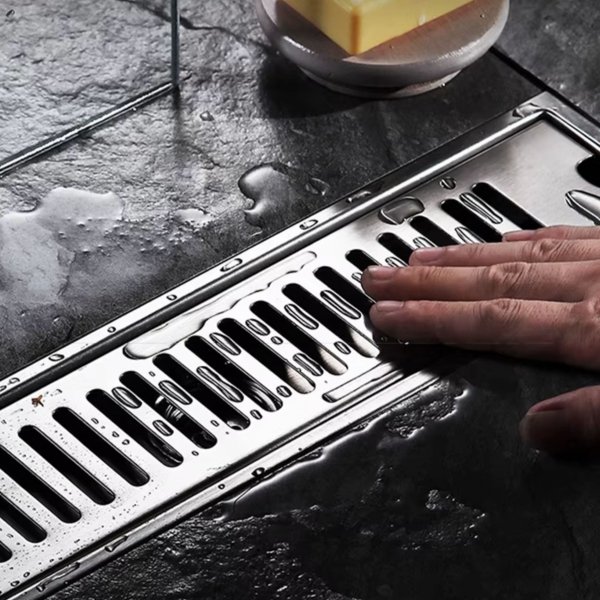 ODPŁYW LINIOWY PRYSZNICOWY NIERDZEWNY NISKI SYFON DUŻA PRZEPUSTOWOŚĆ - 60cm (	tds0777)