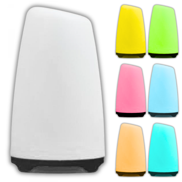 LAMPKA NOCNA LED RGB DO SYPIALNI DLA DZIECI BIAŁY BEZPRZEWODOWA 3 TRYBY PRO (tds0581)